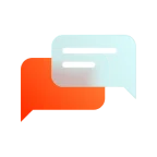 Text & voice chat icon
