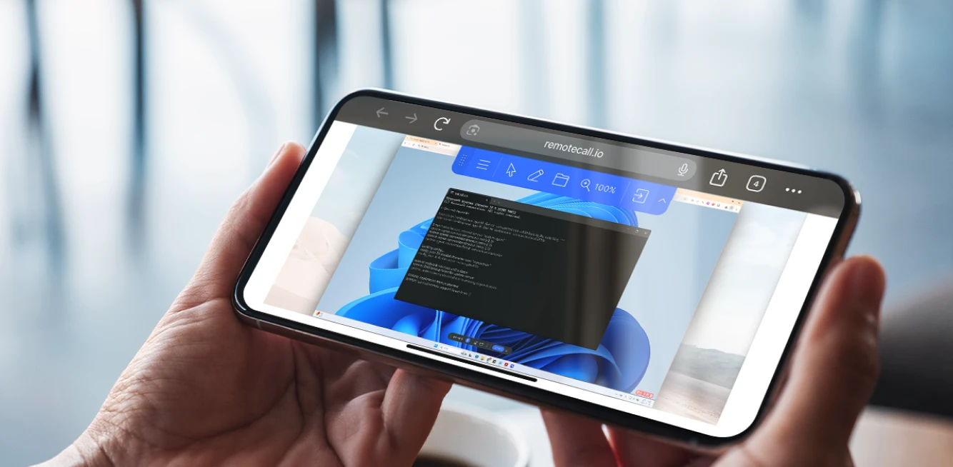 모바일 기기에서도 지원